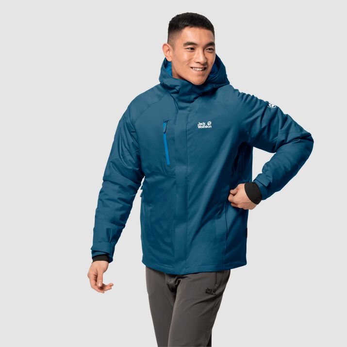 Chamarra Invierno Jack Wolfskin Troposphere Hombre Azul Marino Mexico-4615218